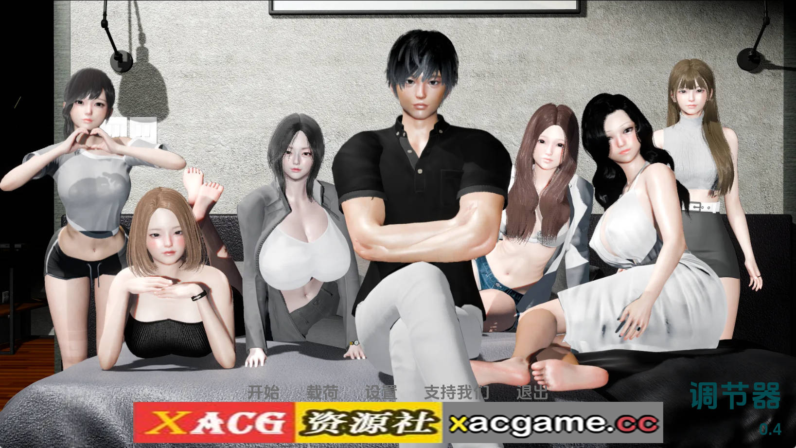 【PC+安卓/亚洲SLG】调节器0.4汉化版【1.06G/汉化/沙盒/更新】