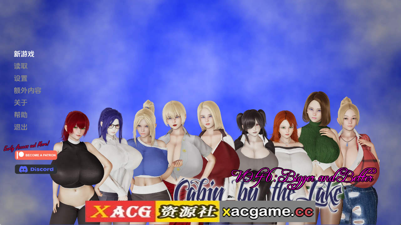 【PC+安卓+IOS/欧美SLG】湖边小屋0.46 AI版[2.82G/汉化/动态/更新】