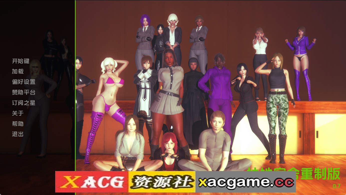 【PC+安卓+IOS/扶她SLG】迪克女孩0.7 AI版【4.57G/汉化/沙盒/更新】