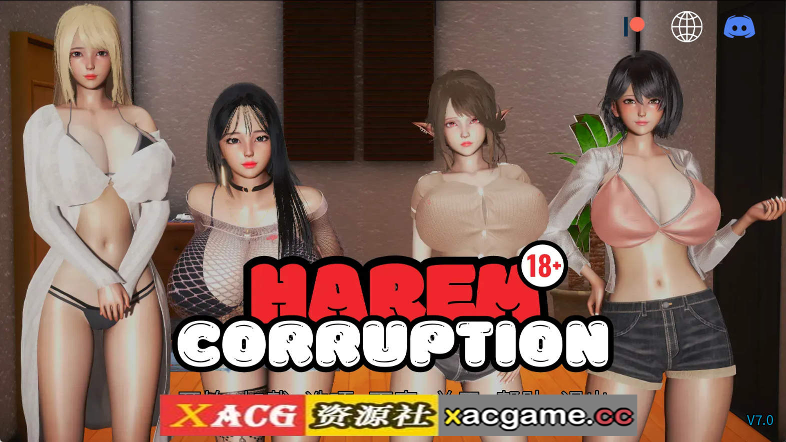 【PC/欧美SLG】后宫腐败v7.0 AI版【3.99G/汉化/动态/更新】